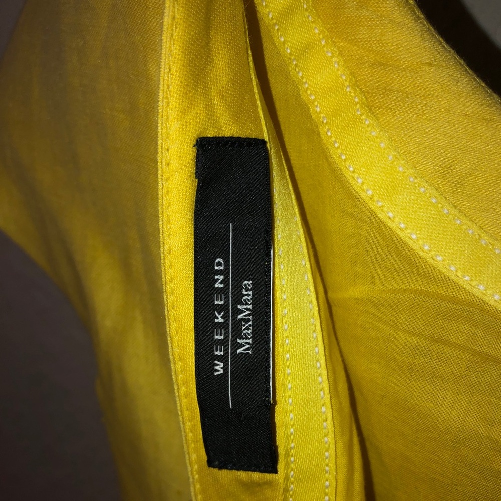 Weekend MaxMara Yellow Dress